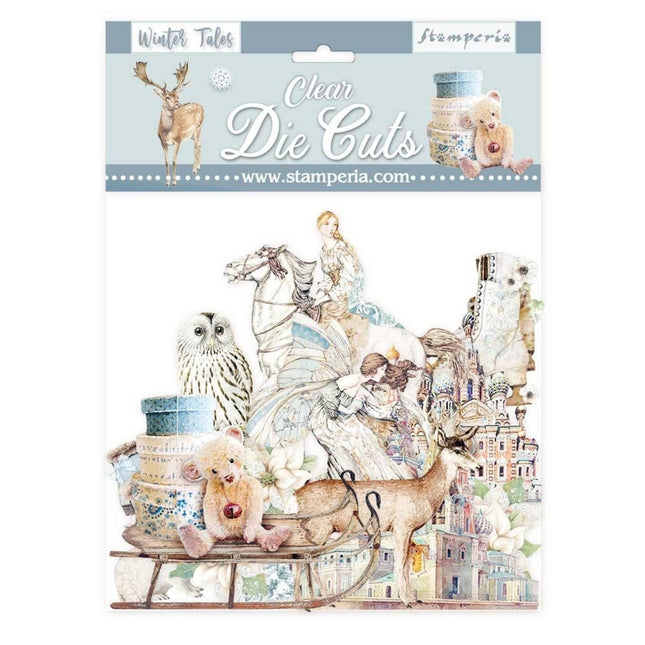 Clear Die cuts - Winter Tales