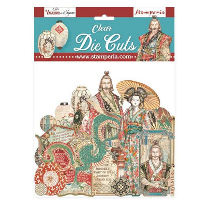 Clear Die cuts - Sir Vagabond in Japan coloured