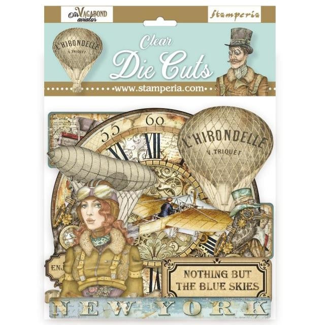 Clear Die cuts - Sir Vagabond Aviator