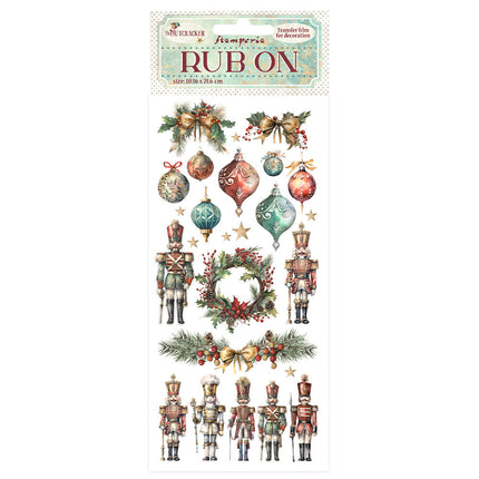 Rub-on cm 10,16x21,6 - The Nutcracker soldiers