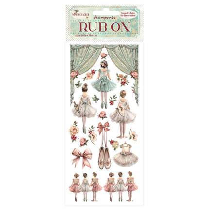 Rub-on cm 10,16x21,6 - The Nutcracker ballet
