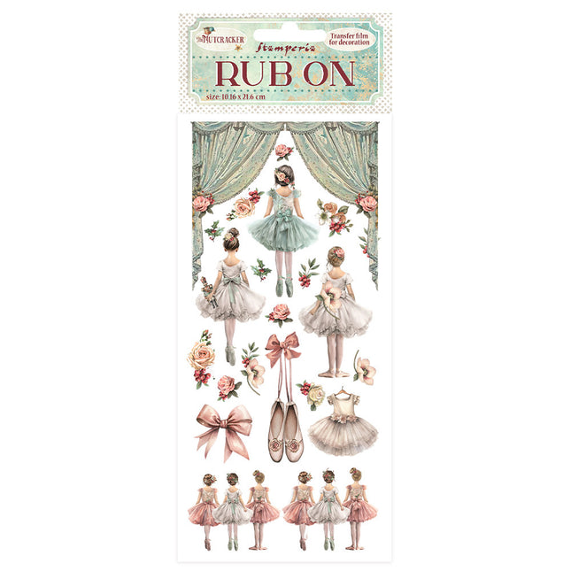 Rub-on cm 10,16x21,6 - The Nutcracker ballet
