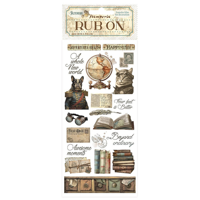 Rub-on cm 10,16x21,6 - Alterego books