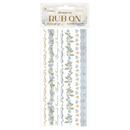 Rub-on cm 10,16x21,6 - Timeless stripes