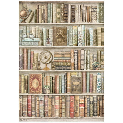 A4 Rice paper packed - Bookshelf