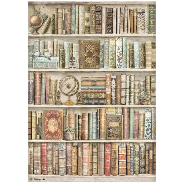 A4 Rice paper packed - Bookshelf