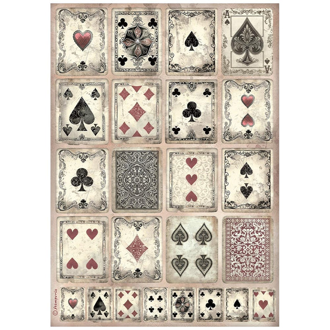 A4 Rice paper packed - Master of Magic cards