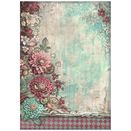 A4 Rice paper packed - Master of Magic peony