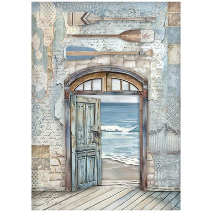 A4 Rice paper packed - Silent Sea door