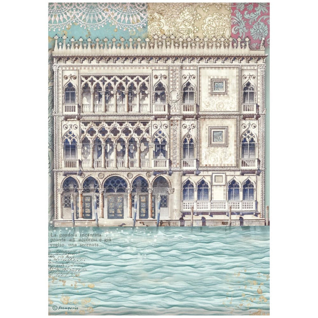 A4 Rice paper packed - Venice City of Art Venice Palace museum