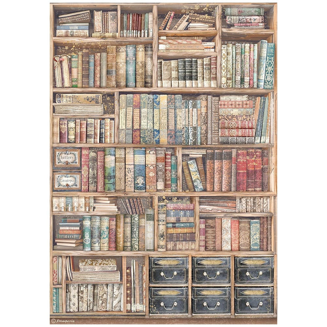 A4 Rice paper packed - Venice City of Art vintage books