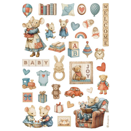 A4 Rice paper packed - Baby accessories