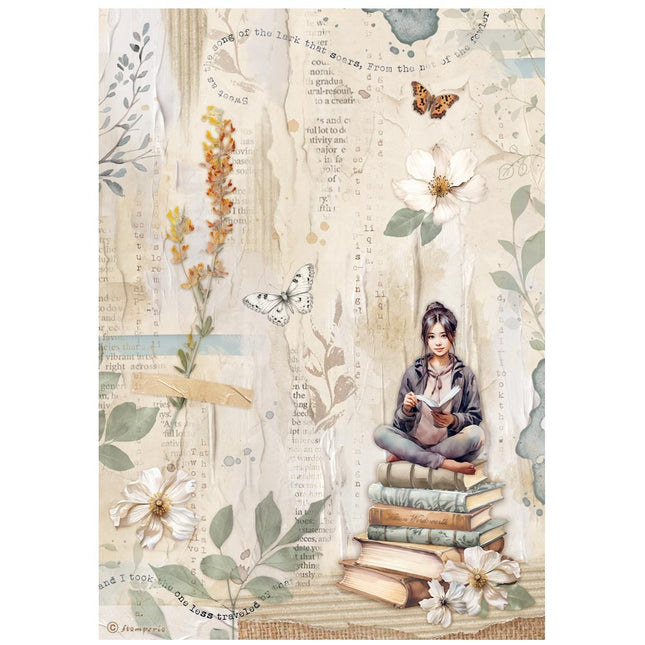 A4 Rice paper packed - Secret Diary books