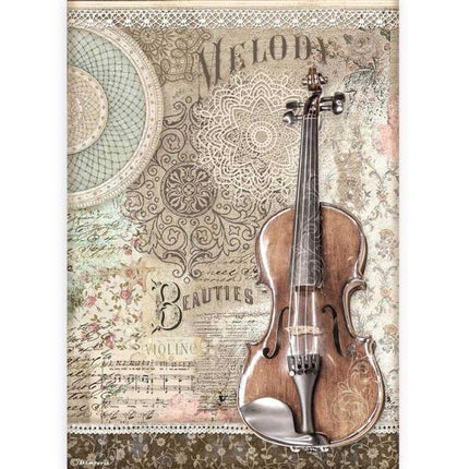 A4 Rice paper packed - Passion violin