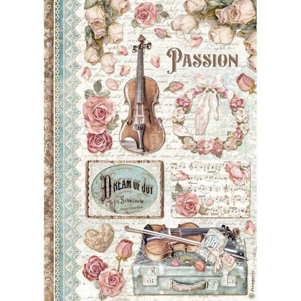 A4 Rice paper packed - passion music
