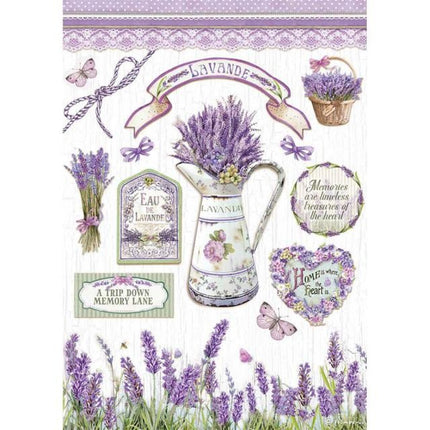 A4 Rice paper packed - Lavender