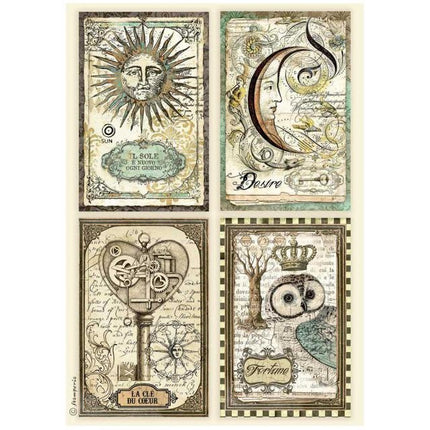 A4 Rice paper packed - Alchemy 4 cards