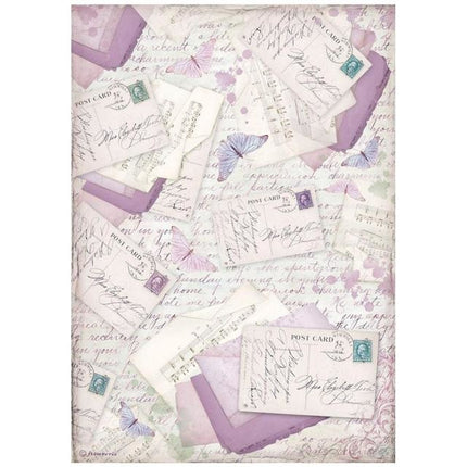 A4 Rice paper packed - Provence letters