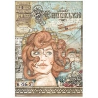 A4 Rice paper packed - Sir Vagabond Aviator Lady