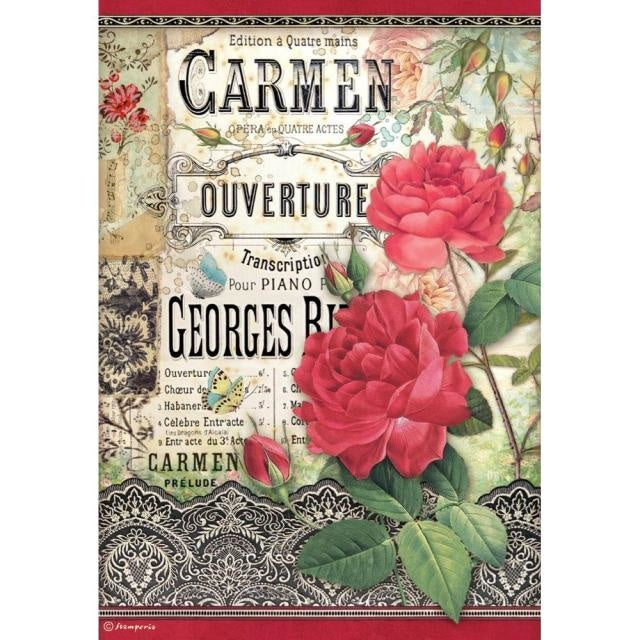 A4 Rice paper packed - Desire Carmen ouverture