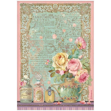 A4 Rice paper packed - Rose Parfum Parfumeur royal