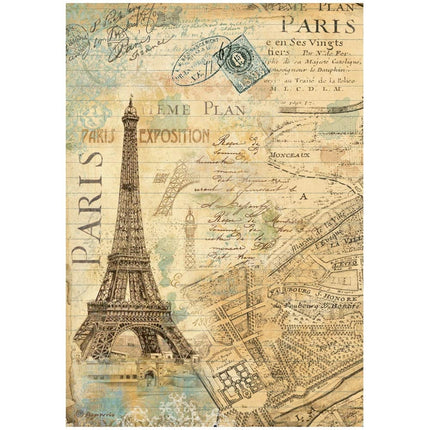A4 Rice paper packed - Around the world Paris