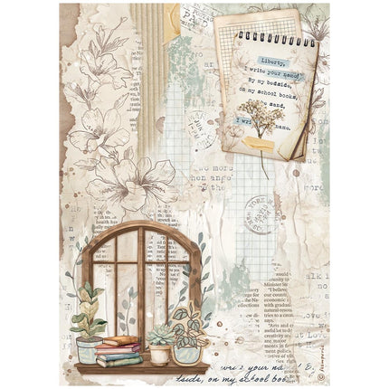 A4 Rice paper packed - Create Happiness Secret Diary window
