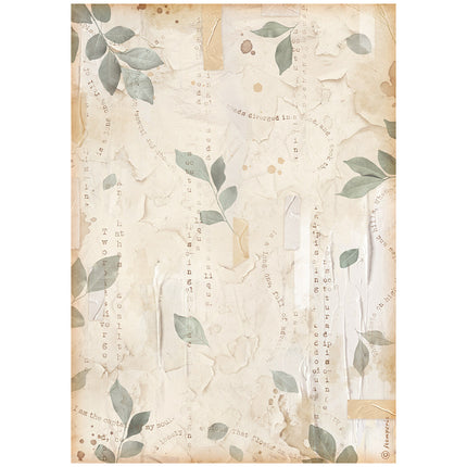 A4 Rice paper packed - Create Happiness Secret Diary leaves