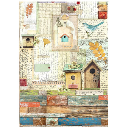 A4 Rice paper packed - Garden nests