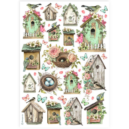 A4 Rice paper packed - nests