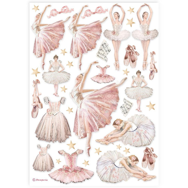 A4 Rice paper packed - dancer