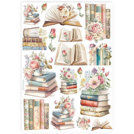 A4 Rice paper packed - books