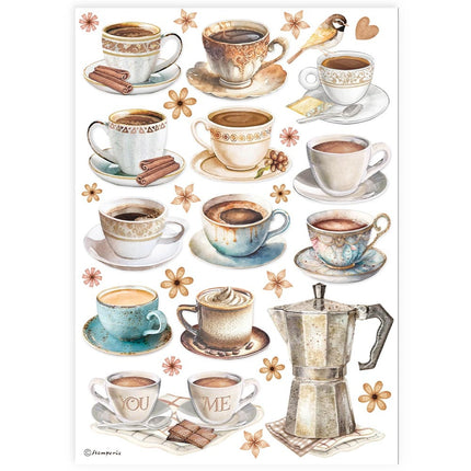 A4 Rice paper packed - cups