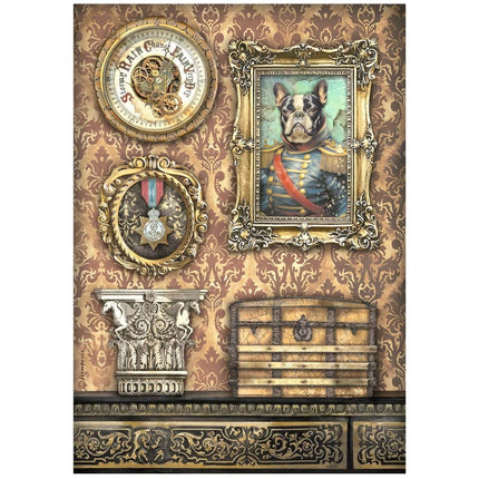 A4 Rice paper packed - Alterego frame with dog
