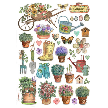 A4 Rice paper packed - Garden tools