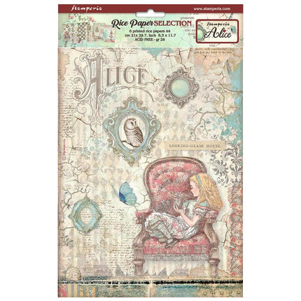 Selection 6 Rice paper A4 - Alice Forever