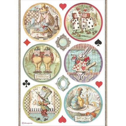 Selection 6 Rice paper A4 - Alice Forever