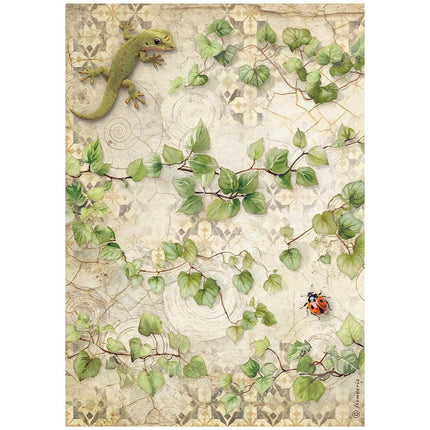 Printed 6 Rice paper A4 selection for Art and Craft - All Around