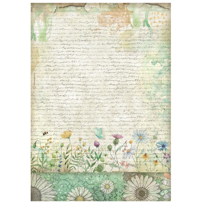 Selection 6 Rice paper A4 - Daisy Art