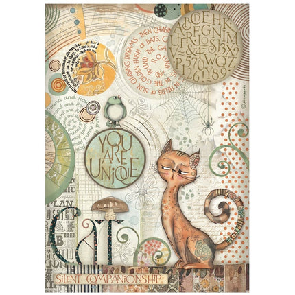 Selection 6 Rice paper A4 - Furry Friends