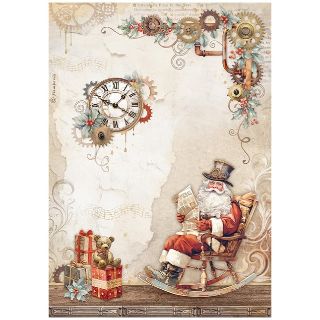 Selection 6 Rice paper A4 - Gear up for Christmas