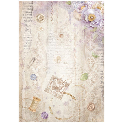 Selection 6 Rice paper A4 - Quiet Days