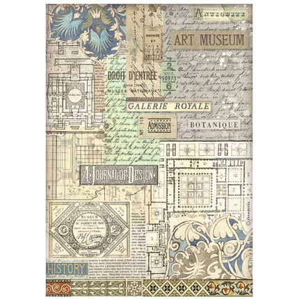 Selection 6 Rice paper A4 - Art of Travelling