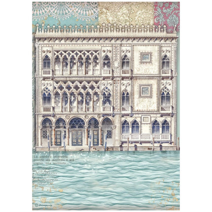 Selection 6 Rice paper A4 - Venice City of Art