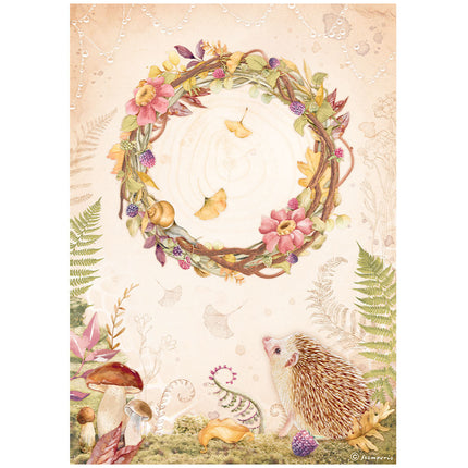 Selection 6 Rice paper A4 - Woodland