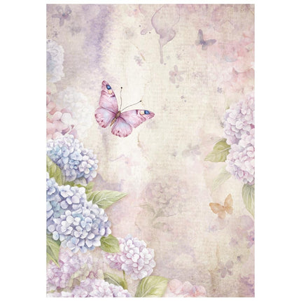 Mini Rice paper A6 8 sheets  Quiet Days