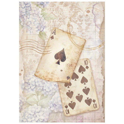 Mini Rice paper A6 8 sheets  Quiet Days