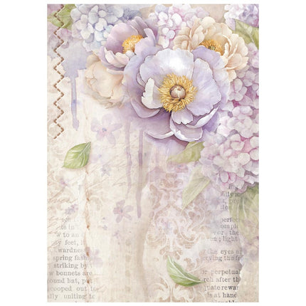 Mini Rice paper A6 8 sheets  Quiet Days