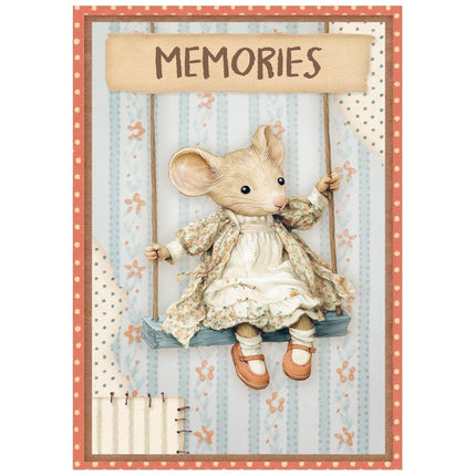 Mini Rice paper A6 8 sheets Family
