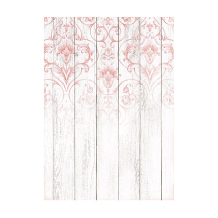 Selection 8 Rice paper A6 backgrounds - Roseland